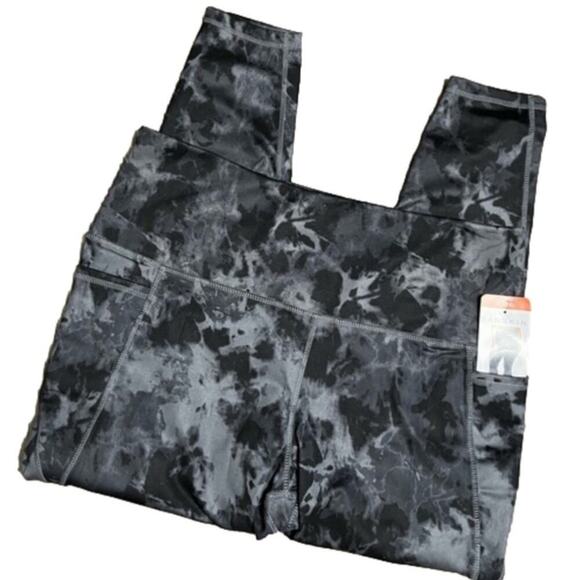 Danskin Active Leggings Soft Tapered Side Pockets Ladies Plus Size XXL NWT - Picture 6 of 8